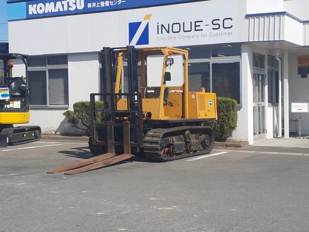 希少車！不整地フォークリフト　ＭＦー２５ーＶ３