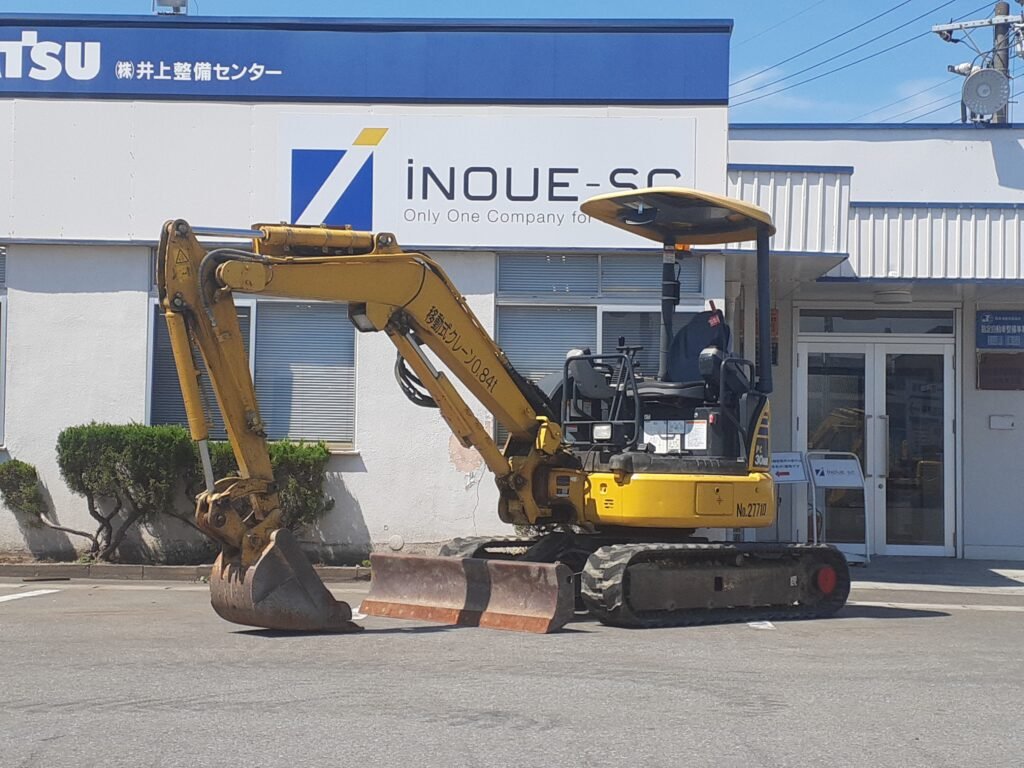 配管仕様でアタッチメントに対応！ＰＣ３０ＭＲー５