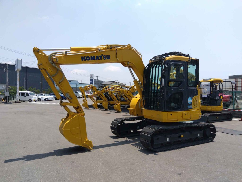 インカッター アッセン コマツ PC128UU-1E ボルトなど付 標準バケット専用 越後 新品 コマツ PC120-5 PC120-6 PC120-8 PC100-6 PC128US-2 PC128UU PC138US